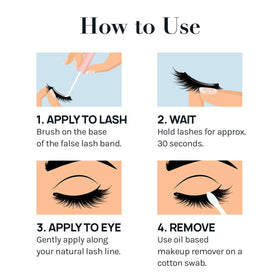 AOA STUDIO Eyelash Adhesive close-up of brush tip