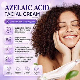 AOBBIY Azelaic Acid Cream side view showing texture
