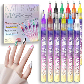 AOKELEON nail art pens in various colours