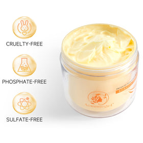 Aomimegel hair mask texture in a bowl