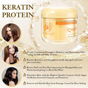 Aomimegel hair mask with argan oil ingredients