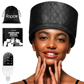 aopow Heat Cap for Deep Conditioning front view