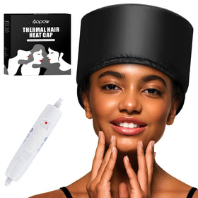 aopow Heated Electric Thermal Steamer Cap front view