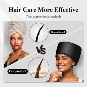 aopow Heated Electric Thermal Steamer Cap with temperature control