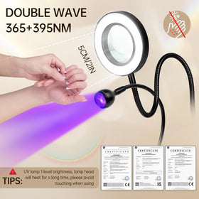 AORAEM LED UV Nail Lamp with USB plug for easy connectivity