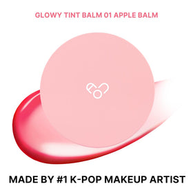 AOU Glowy Tint Balm 0.12Oz Apple Balm back view