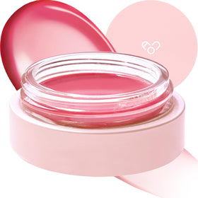 AOU Glowy Tint Balm 0.12Oz front view with pink tint