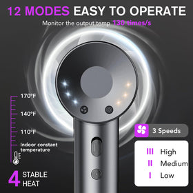 aowoka High-Speed Ionic Hair Dryer packaging display
