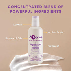 Aphogee protein application on hair