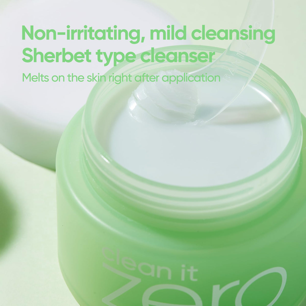 Application of BANILA CO Clean it Zero Cleansing Balm on skin