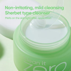Application of BANILA CO Clean it Zero Cleansing Balm on skin