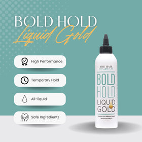 Application of Bold Hold Liquid Gold on lace