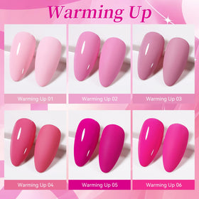 Application of Born Pretty gel polish on nails