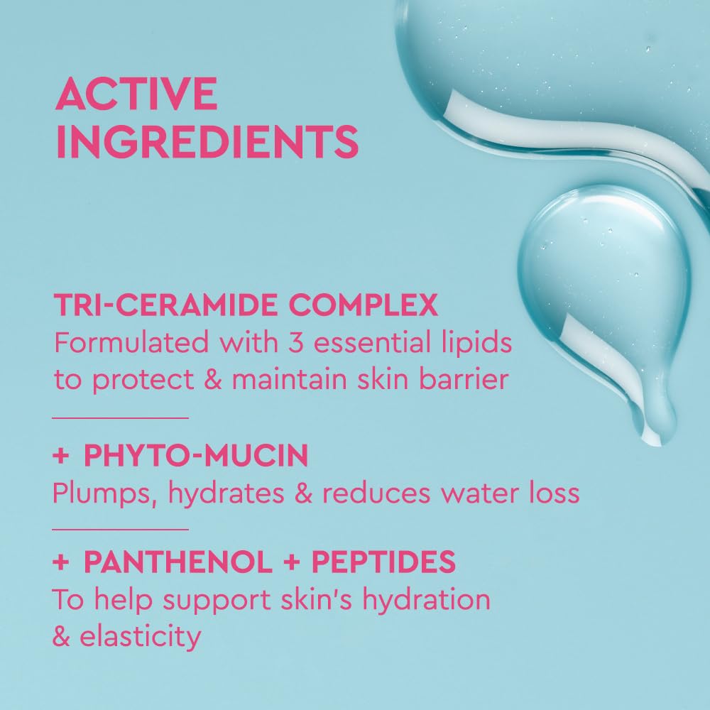 Application of BYOMA Phyto-Mucin Glow Serum on skin