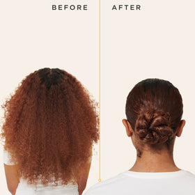 Application of Carol's Daughter Goddess Strength Hair Balm on hair