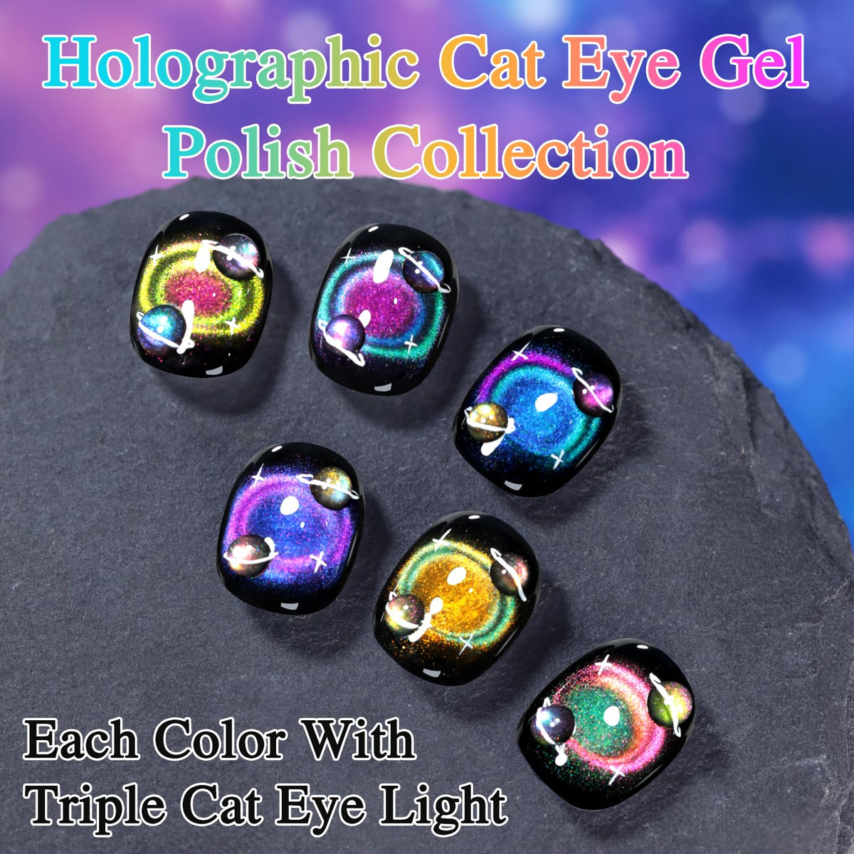 Application of Double Rhythm Gel Nail Polish under UV lamp