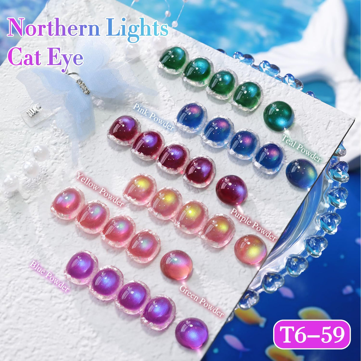 Application of Double Rhythm Gel Nail Polish under UV lamp