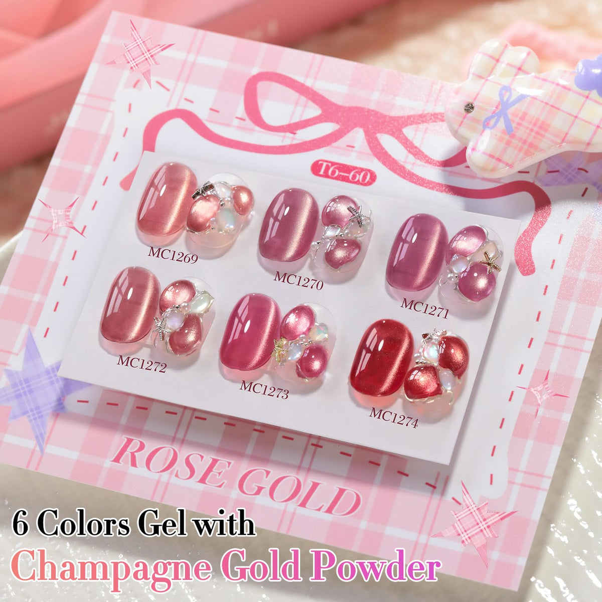 Application of Double Rhythm Gel Nail Polish under UV lamp