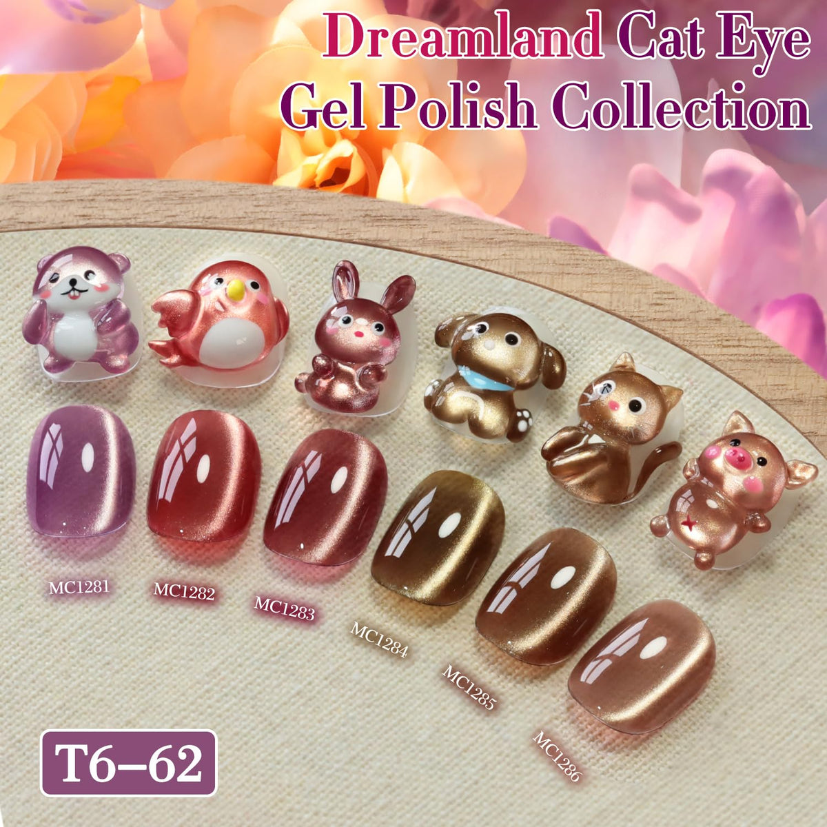 Application of Double Rhythm gel polish on nails
