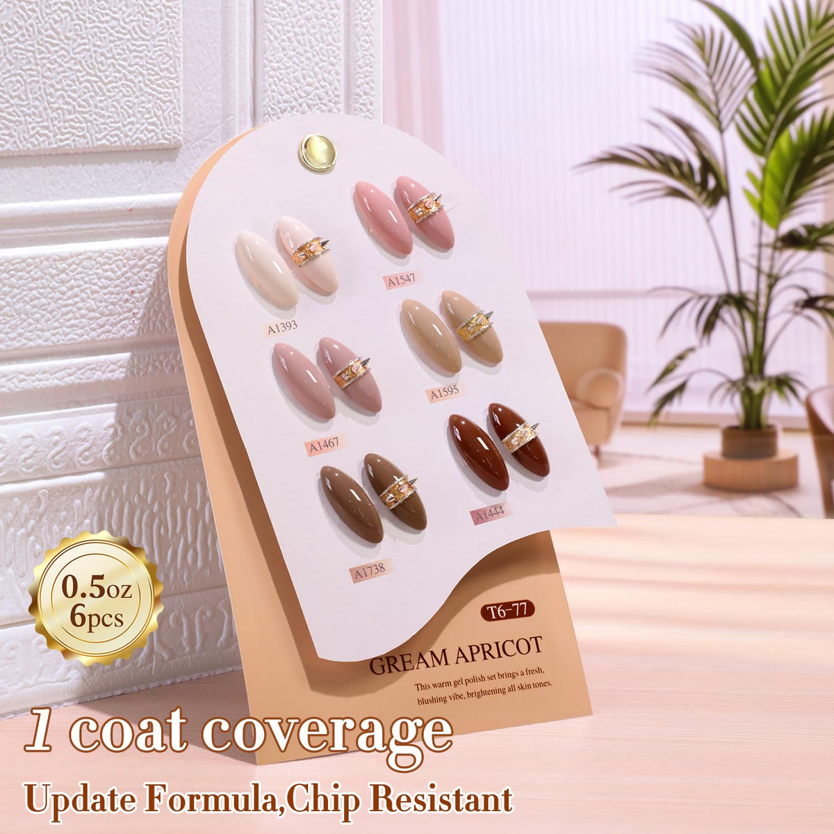 Application of Double Rhythm Gel Polish on nails