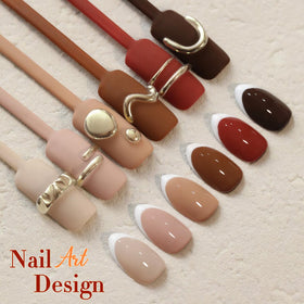 Application of Double Rhythm Gel Polish on nails