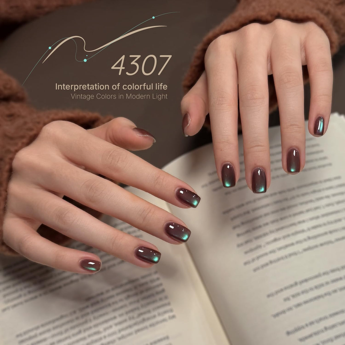 Application of GAOY gel polish on nails