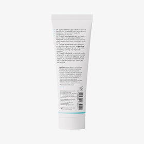 Application of Geek & Gorgeous Hydration Station Gel Cream on face
