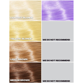 Application of Good Dye Young hair dye on light blonde hair