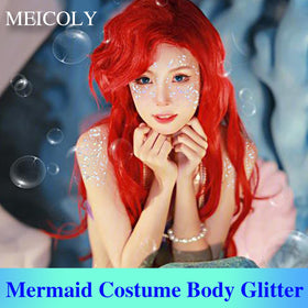 Application of MEICOLY Chameleon Glitter on skin