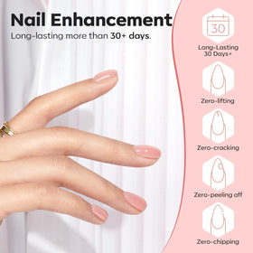 Application of modelones Builder Nail Gel on nails