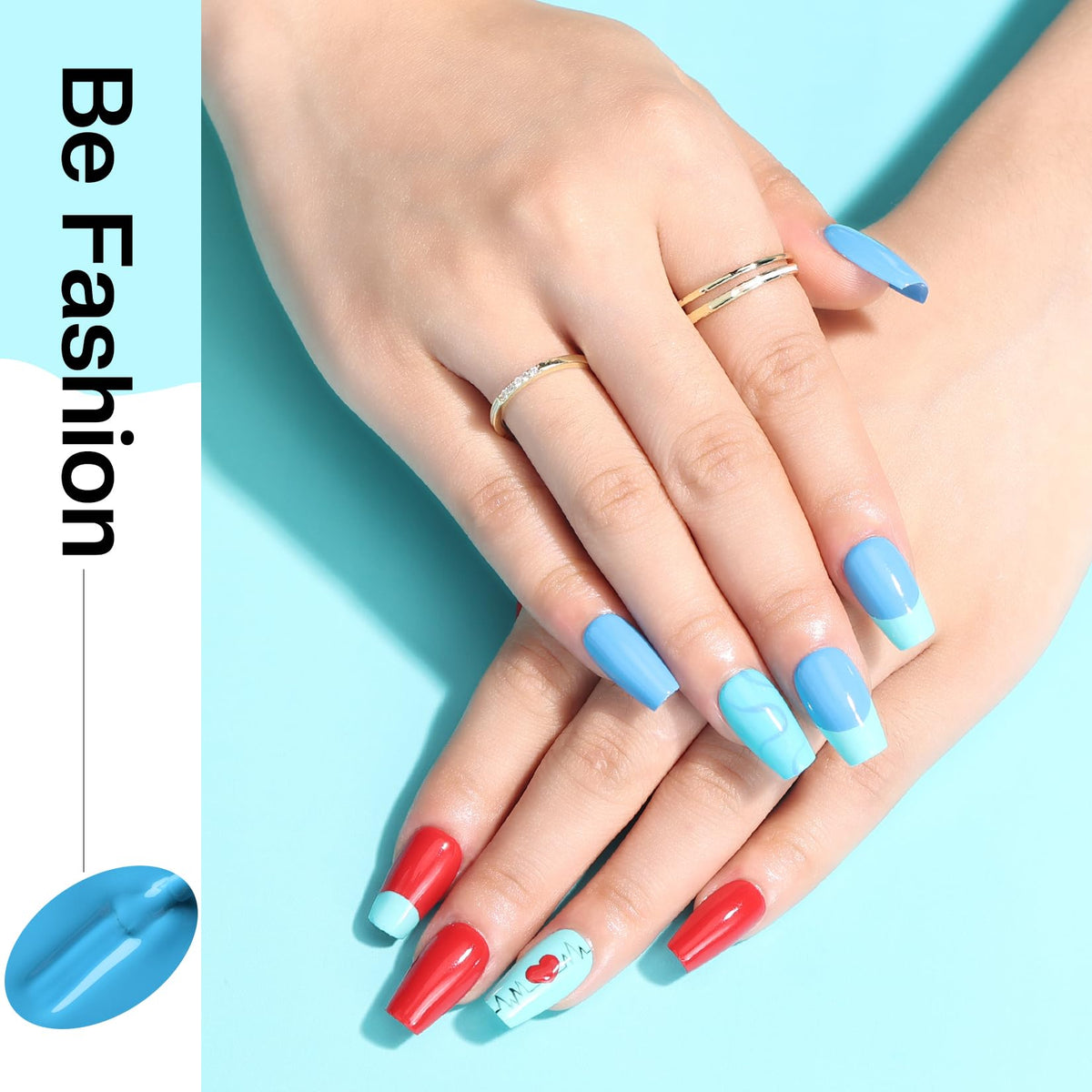 Application of Morovan nail polish on nails