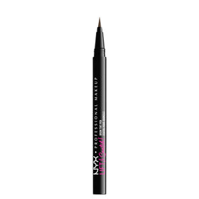 Application of NYX Eyebrow Tint Pen on brows