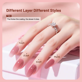 Application of OpenLive Jelly Nail Polish on nails