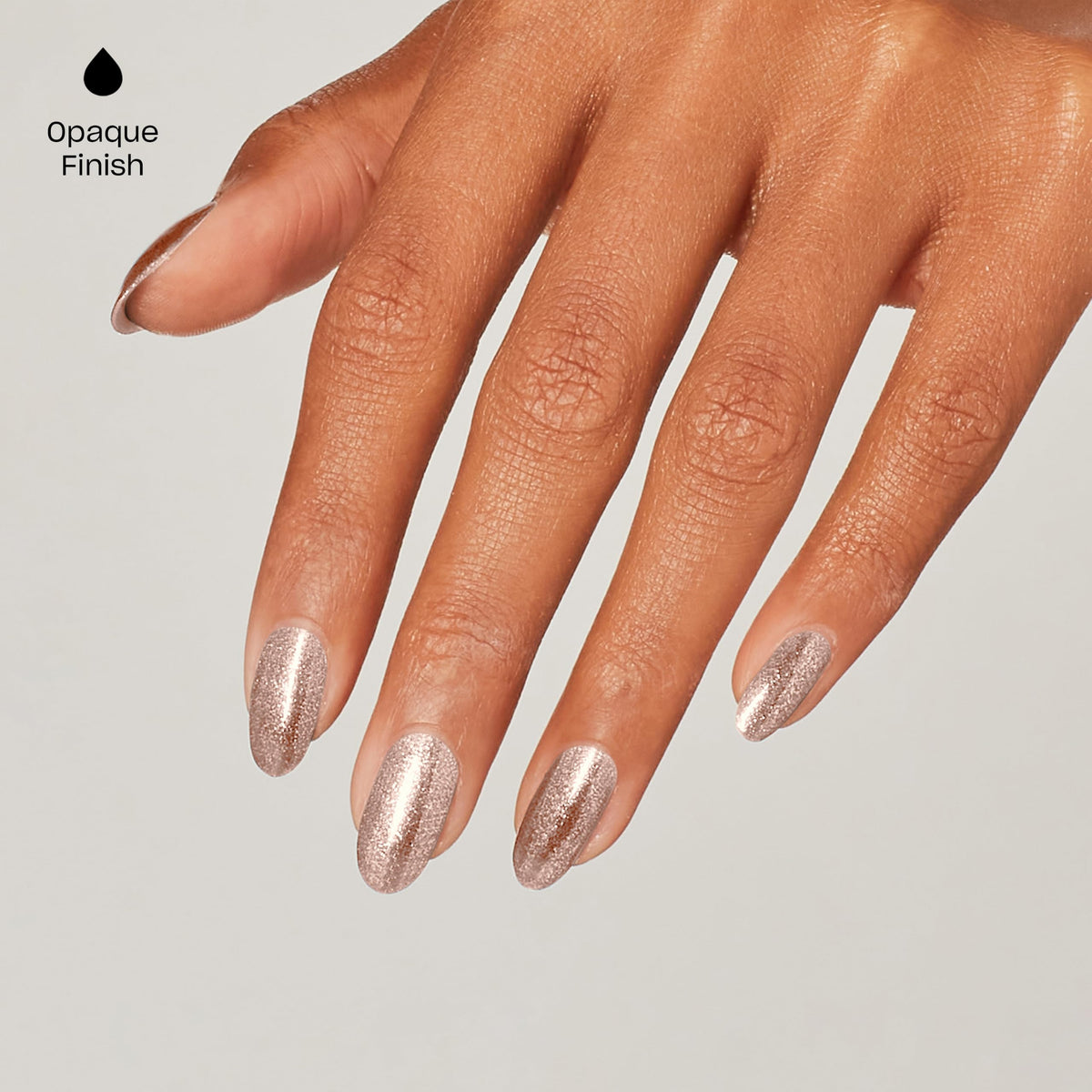 Application of OPI GelColor Metallic Rose Gold with Intelli-Brush