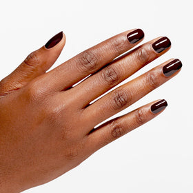 Application of OPI Infinite Shine Nail Polish on nails