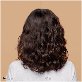Application of Ouidad Featherlight Curls Styling Cream on hair