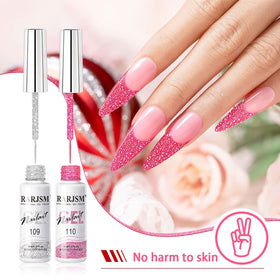 Application of RARJSM Gel Liner polish on nails