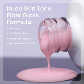 Application of RARJSM Rubber Base Gel on nails