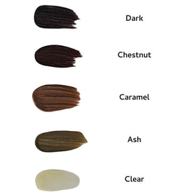 Application of River Organics Zero Waste Eyebrow Wax Ash on brows