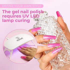 Application of ROSALIND gel polish on nails