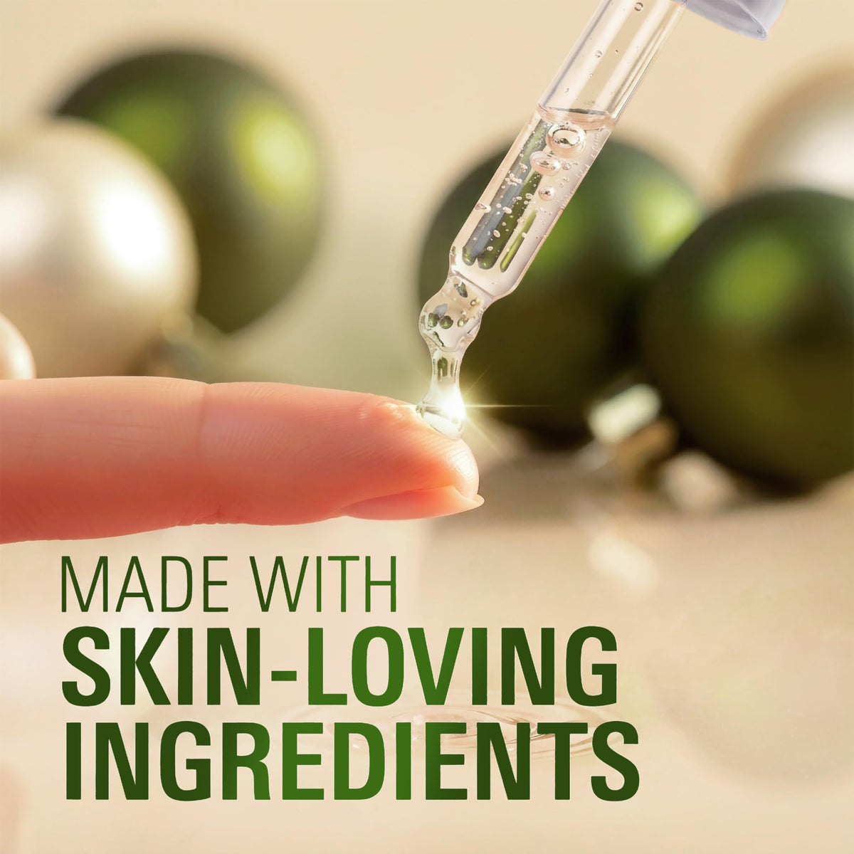 Application of Secret Deodorant on skin