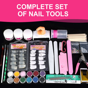 Application process of acrylic nails using SUNBELEE kit