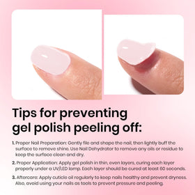 Application process of beetles Gel Polish on nails