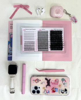 Application process of Boahankuke lash clusters