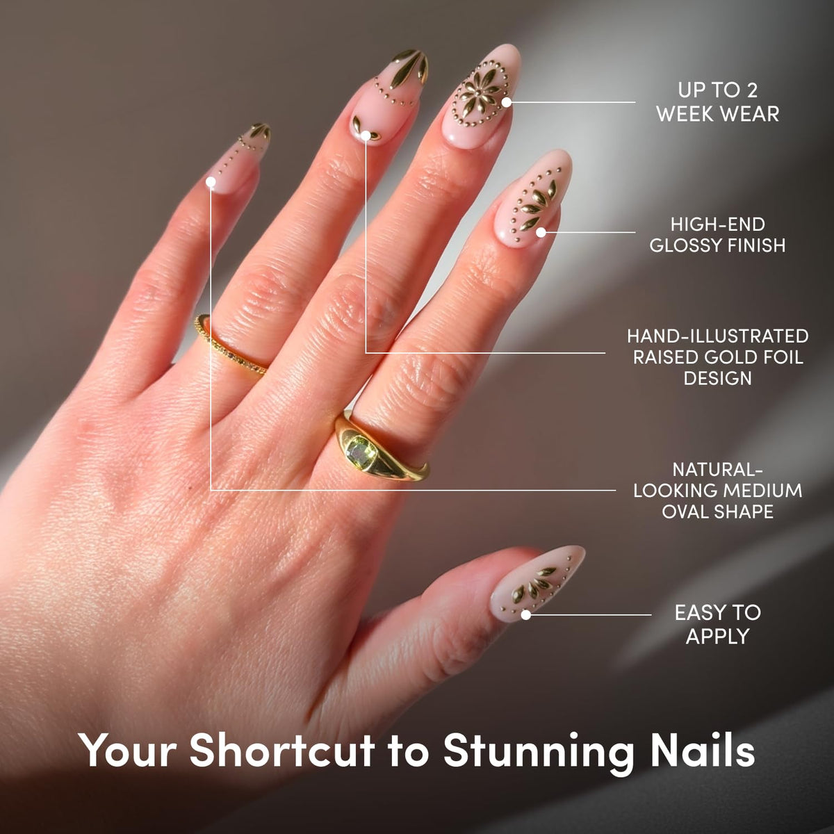 Application process of Glamnetic Press On Nails