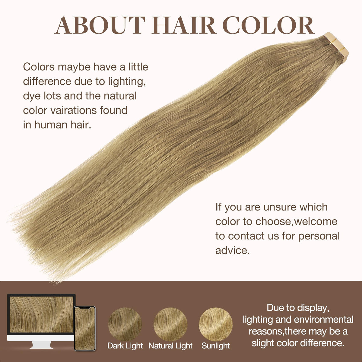 Application process of GOO GOO Tape in Hair Extensions