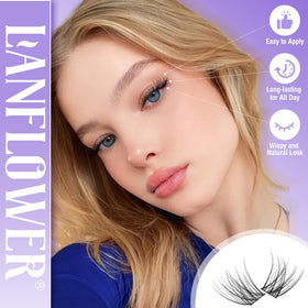 Application process of LANFLOWER lash clusters with bond and seal