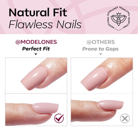 Application process of modelones press on nails