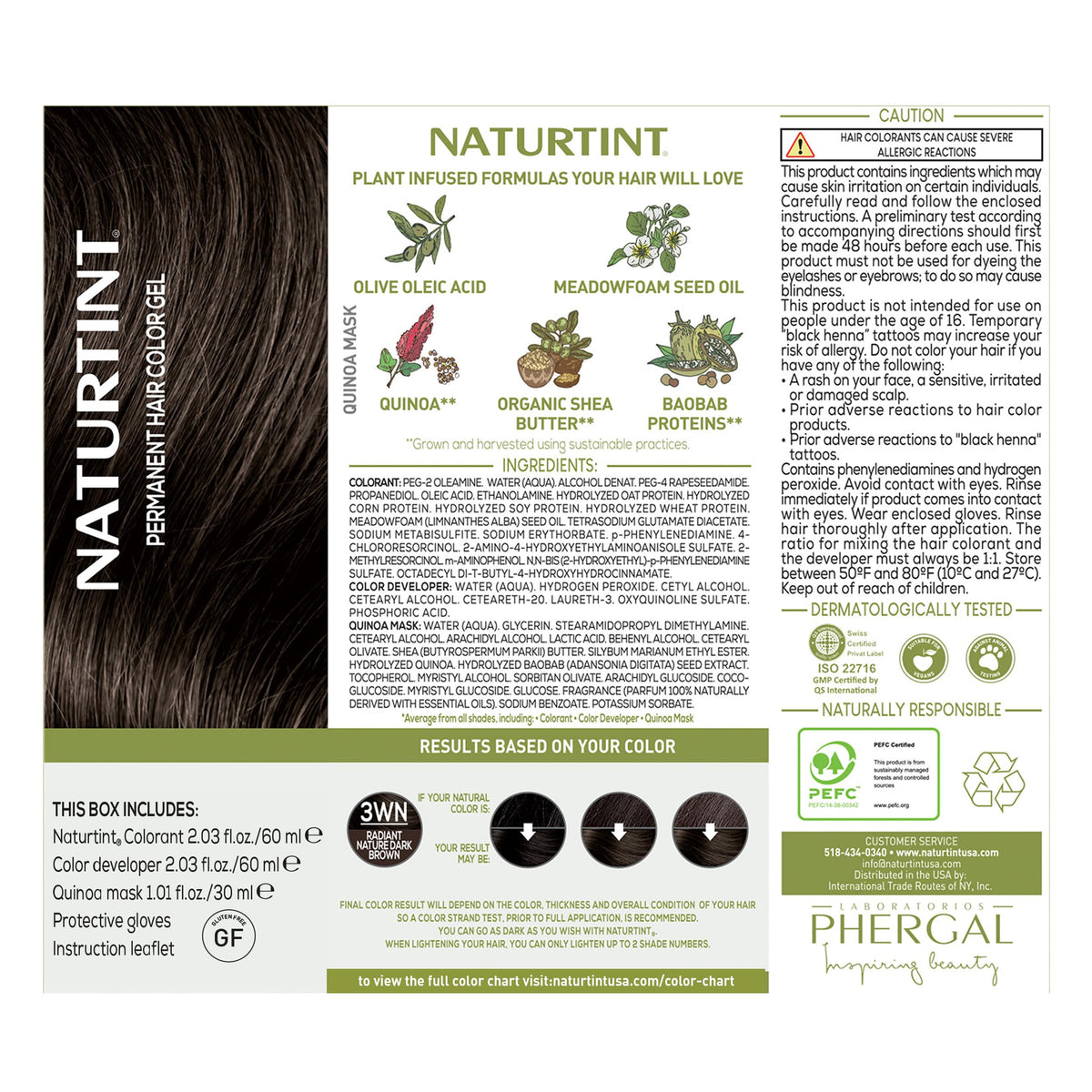 Application process of Naturtint Dark Brown Hair Colour
