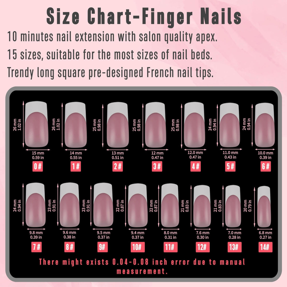 Application process of NOVO OVO nail tips with UV gel